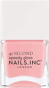 Nails.INC 45 Second Speedy Gloss Knightsbridge Nights Out Peach 14 ml