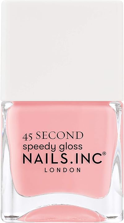 Nails.INC 45 Second Speedy Gloss Knightsbridge Nights Out Peach 14 ml