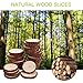 Wood Slices 30Pcs 2.4
