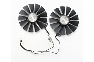 New Graphics Card Cooling Fan for ASUS DUAL-RX580-8G Strix RX570/RX580 GTX1050Ti 95mm 4pin