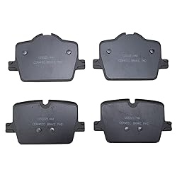TRQ Rear Brake Pads Ceramic Compatible with