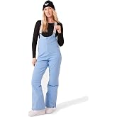 Roxy Women's Summit 15K Waterproof Softshell Snow Bib | Slim Fit | Stretch Fabric | Padded Knee | 15K Waterproof Bib Pants | Ski and Snowboard Wear