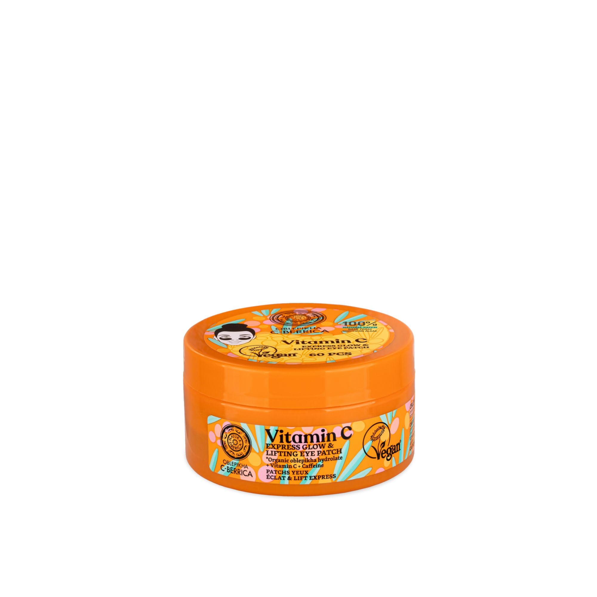 Natura Siberica C-BERRICA. Express Glow & Lifting Eye Patch, 60 pcs