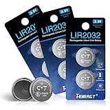CT-ENERGY Rechargeable 2032 Batteries 3.6v Replace