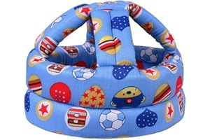 TORASO Baby Helmet, Baby Infant Head Helmet for Crawling, Head Cushion Bumper Bonnet, Soft Headguard for Toddler Learning to Walk, for Age 6-36 Months(A)