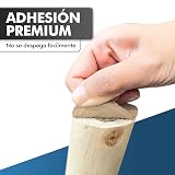 shinfly Furniture Pads Floor Protectors 3 Rolls 1M Self-Adhesive Brown view 4