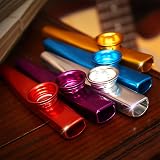 Vidillo 6 Kazoo Instrument Set with 36 Diaphragms Aluminum Alloy Body view 6