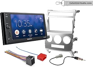 Amazon.com: Sony XAV-V10BT Double Din Radio Install Kit With Sirius XM