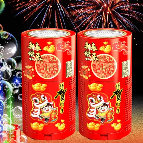 Ivtivfu Fireworks Bubble Machine