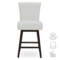 CHITA 26 Inch Counter Height Swivel Bar Stools Set