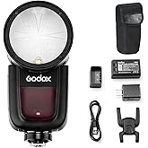 Godox V1-S Flash Speedlite for Sony, 76Ws 2.4G X Wireless TTL 1/8000 HSS Speedlight, 1.5s Recycle, 480 Full Power Flashes wit