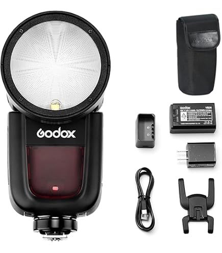 GODOX V1s ジャンク扱い Amazon.com : Godox V1 V1S Camera Flash with Magnetic Ring & AK-R1