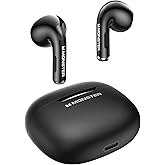 Monster N-Lite 208 Wireless Earbuds, Bluetooth Earbuds Touch Control, Bluetooth Headphones with 30H Playtime, Wireless Headphones Type-C Fast Charging, Clear Call, Comfortable Fit for Running