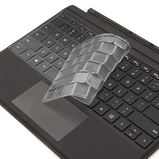 JRC Ultra Thin Clear Transparent Keyboard Skins Cover for Microsoft
