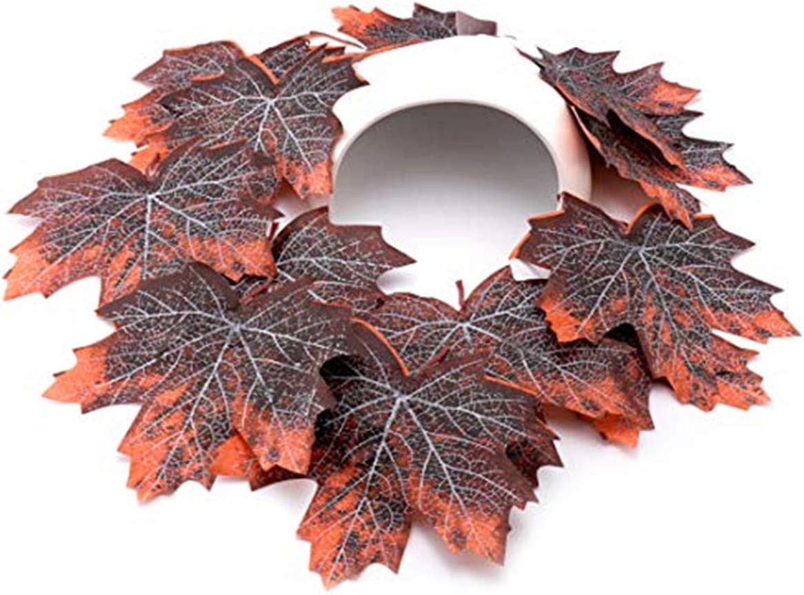 KUNANG Leaf Litter for Reptiles, spider reptile leaves,Artificial Maple
