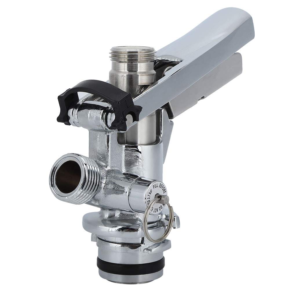 Alinory Beer Keg Coupler, Brewing Keg Coupler, Sturdy U Type for Home Restaurant Hotel Bar