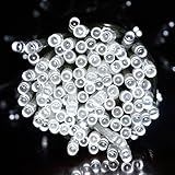 Christmas decoration Ucharge 30V Low Voltage String Fairy Lights 200led 72ft 8 Modes Christmas Lights for Home, Garden, Indoor, Outdoor, Holiday, Christmas, Party Decorations - White