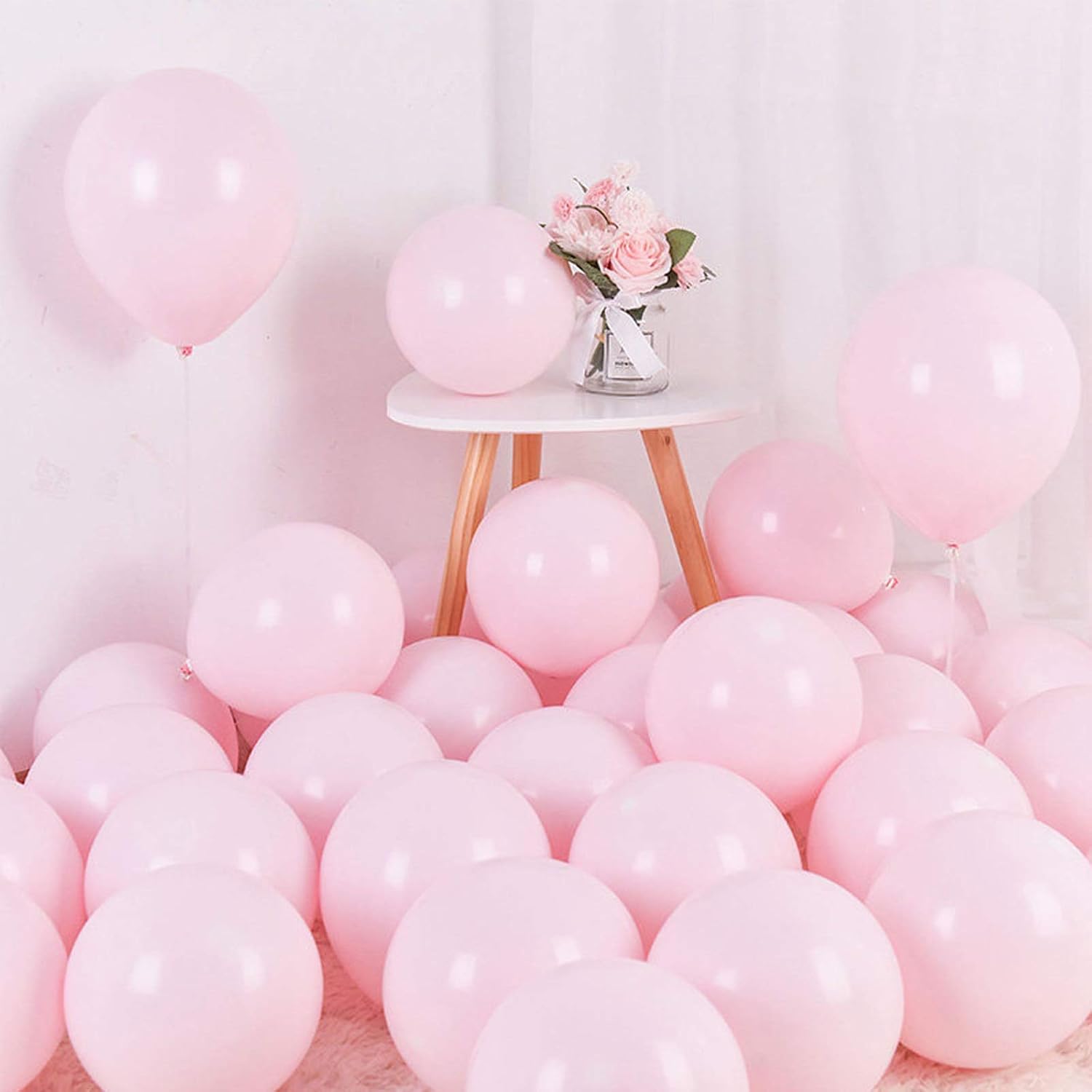 50 Pack 10" Multicolored Latex Balloons – Helium & Air Suitable For Birthdays, Weddings & Parties