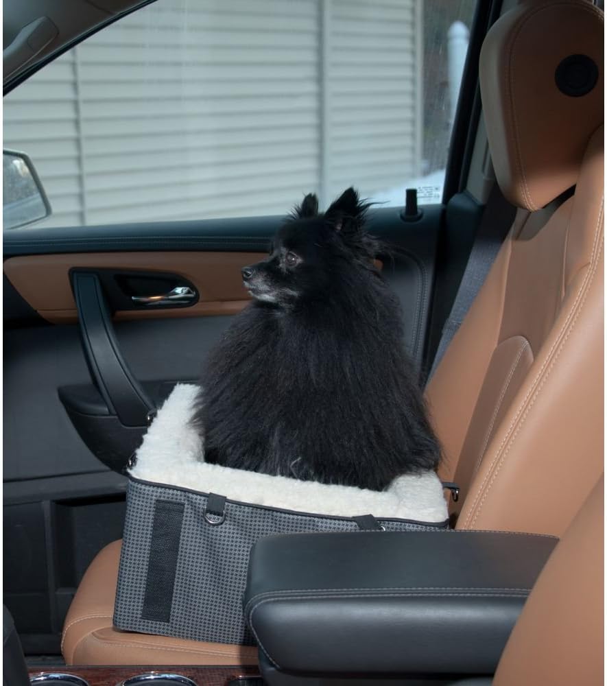 Pet Gear Lookout Booster Car Seat, Removable Comfort Pillow, Safety Tether Included, Installs in Seconds, No Tools Required, 2 Sizes, 3 Colors : Pet Care Products : Pet Supplies