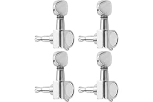 Alipis 4Pcs Ukulele Tuning Pegs Closed Machine Heads Portable Repair Accessories for Ukulele Strings