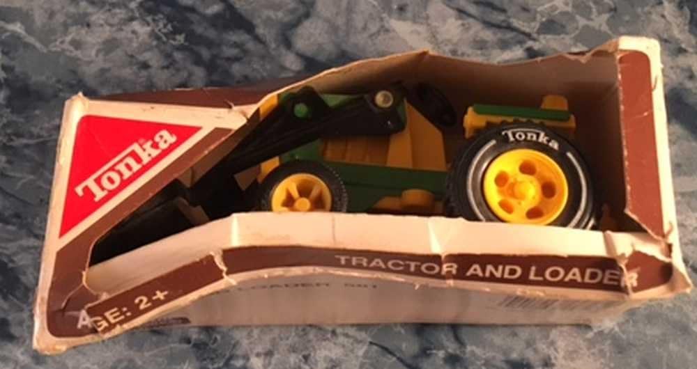 tonka john deere tractor