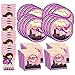 Superhero Girl Birthday Party Supplies Set Plates Napkins Cups Tableware Kit for 16
