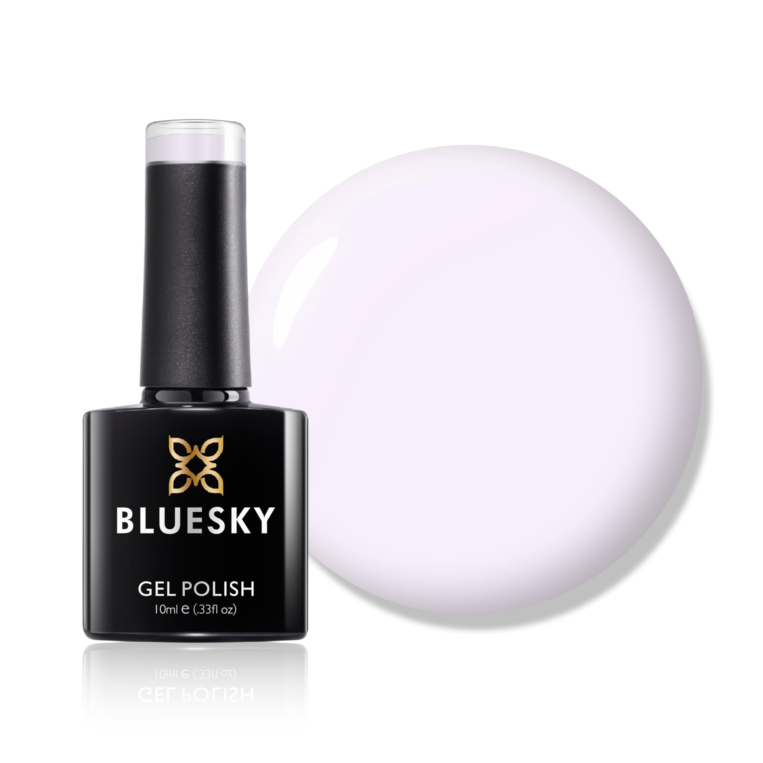 Bluesky Gel Nail Polish, Clear Pink 80523, Baby Pink, French, French Manicure, Lemonade, Light, Pink, Long Lasting, Chip Resistant, 10 ml (Requires Drying Under UV LED Lamp)