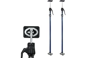 FEI-RONG FEIRONG Cabinet Jacks for Installing Cabinets, Third Hand Tool 49-114 Inches Pole Jack Telescopic Support Rod, Bearing 154 LBS, 2PCS