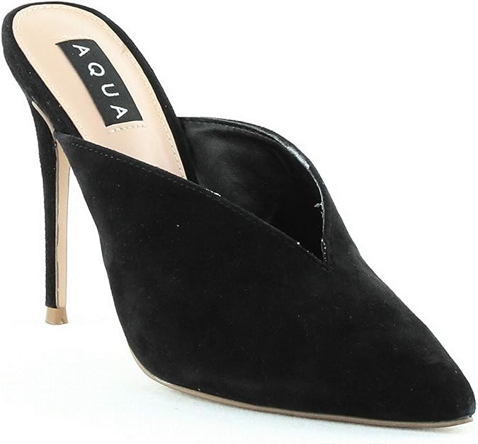 high heel mules amazon