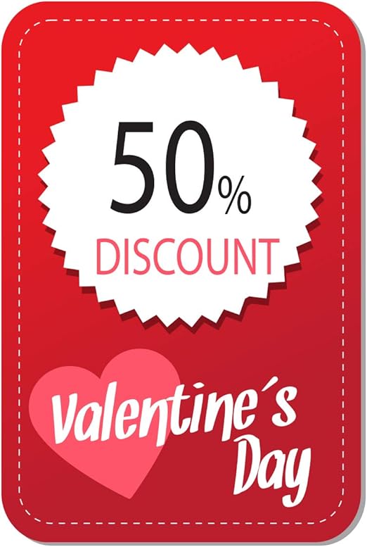 Amazon Com Banner Buzz Make It Visible 50 Valentines Day Window