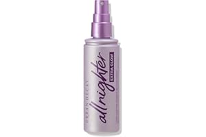 Urban Decay All Nighter Extra Glow Dewy Makeup Setting Spray for Face, Transfer-proof, Long-lasting 16 HR Wear, Hyaluronic Acid & Agave Extract, Radiant Finish, Oil-free, Paraben-free, Vegan - 4 fl oz