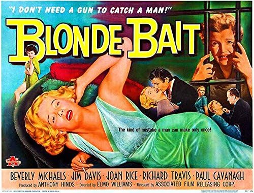 Amazoncom Blonde Bait 1956 Movie Poster Posters Prints