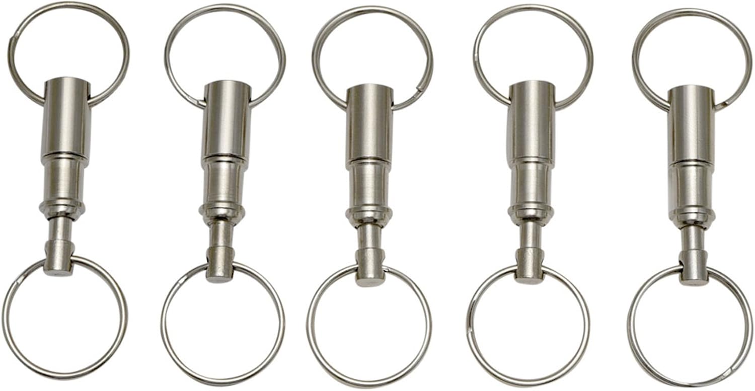 eBoot Detachable Pull Apart Key Rings Keychains (5 Pack) Amazon.co.uk