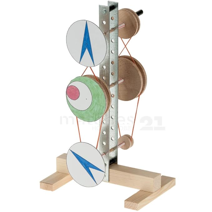 matches21 Drehscheibe Kreativbausatz Bausatz Werkset Bastelset