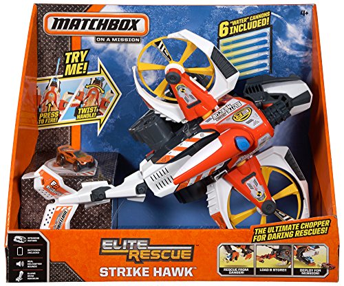 Matchbox Elite Rescue Strike Hawk Chopper
