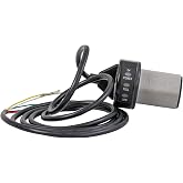 AlveyTech Variable Speed 5-Wire Twist Grip Throttle for Razor E200 (Versions 10 and Up)