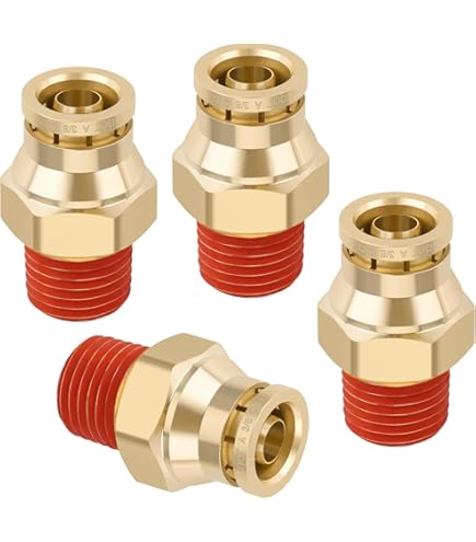 SMC KQ2H06-02AS Brass Push-to-Connect Tube Fitting with