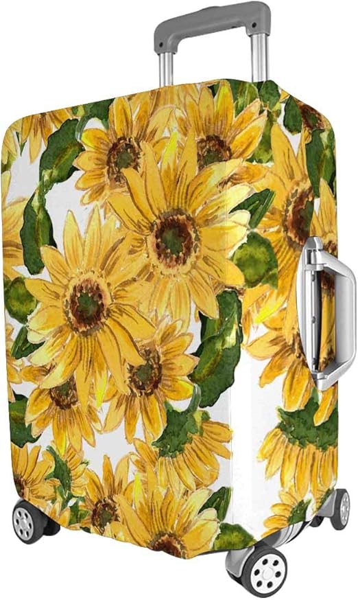betsey johnson sunflower luggage