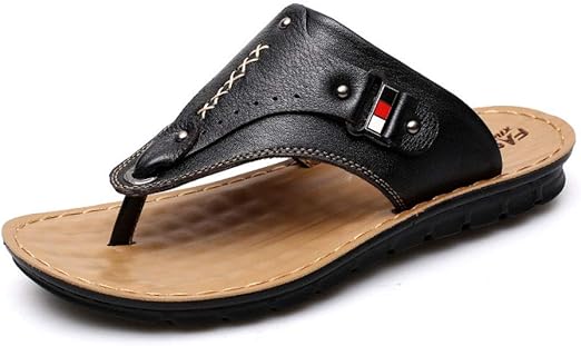 mens soft leather slippers