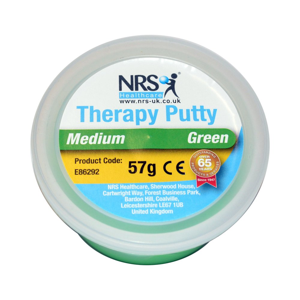 Medium Therapy Putty - Green - 57g Healthcare