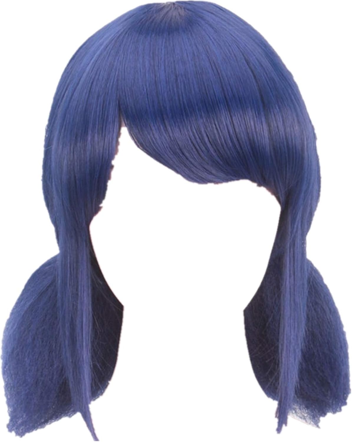 Amazon.com: RyuLifeStyle Marinette Wig for Girls Cosplay Blue Hair with