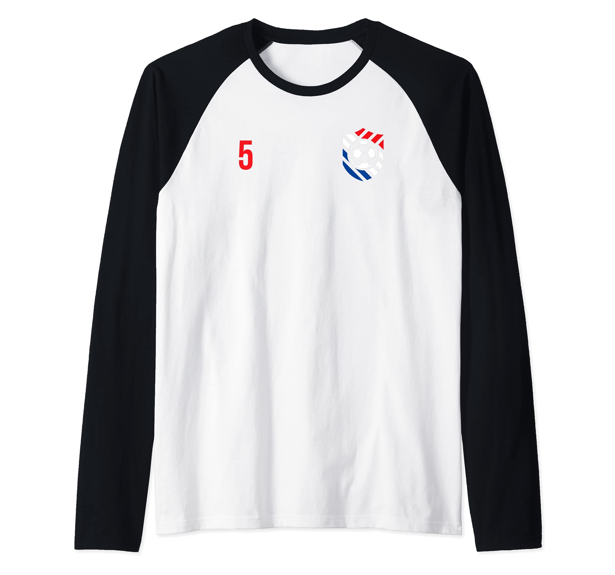 Flag United Kingdom Raglan Baseball Tee