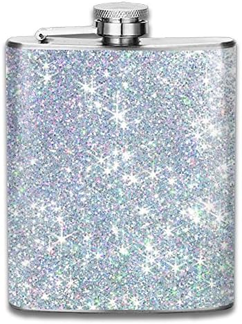 Diamonds Stainless Steel Leak Proof Silver Metal Hip Flasks For Alcohol Liquor Spirits Whiskey Vodka For Weddings Funny Flasks Best Friends