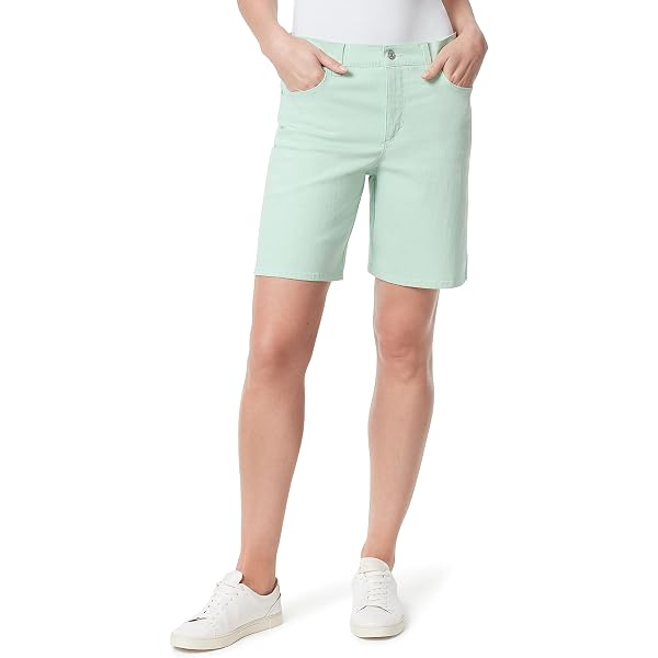 Gloria Vanderbilt Women's Relaxed 8" Short Shorts - Casual Denim Shorts With 5 Pockets - View #4
