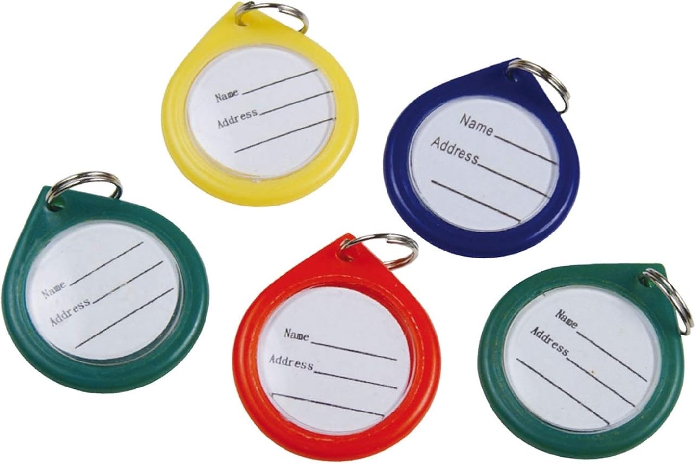 Amazon Gloria Round Plastic Pet Collar Tags Display Pack Of 32 Amazon Gloria Round Plastic Pet Collar Tags Display Pack Of 32