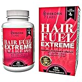 Hair Growth Vitamins Formula with 3,000MCG Biotin for Hair Growth - For All Hair Types - Advanced Complex With Over 20 Hair Vitamins & Minerals - Supports Healthy Skin & Nails