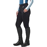 Kerrits Women's Coolcore Full Leg Grip Horse Riding Tights – Cooling Equestrian Leggings, Silicone Grip, Pockets