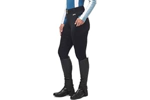Kerrits Women's Coolcore Full Leg Grip Horse Riding Tights – Cooling Equestrian Leggings, Silicone Grip, Pockets