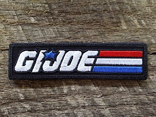 GI Joe Embroidered SDS Hook and Loop Patch