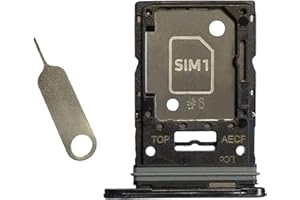 MBPARTSACTIVA A53 SIM Card Tray Replacement Micro SD Card Holder Parts for Samsung Galaxy A53 5G A536 6.5 Inch (Black)